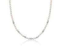 Collana Miluna Donna Pepite di perle in Argento Perla PCL6656B